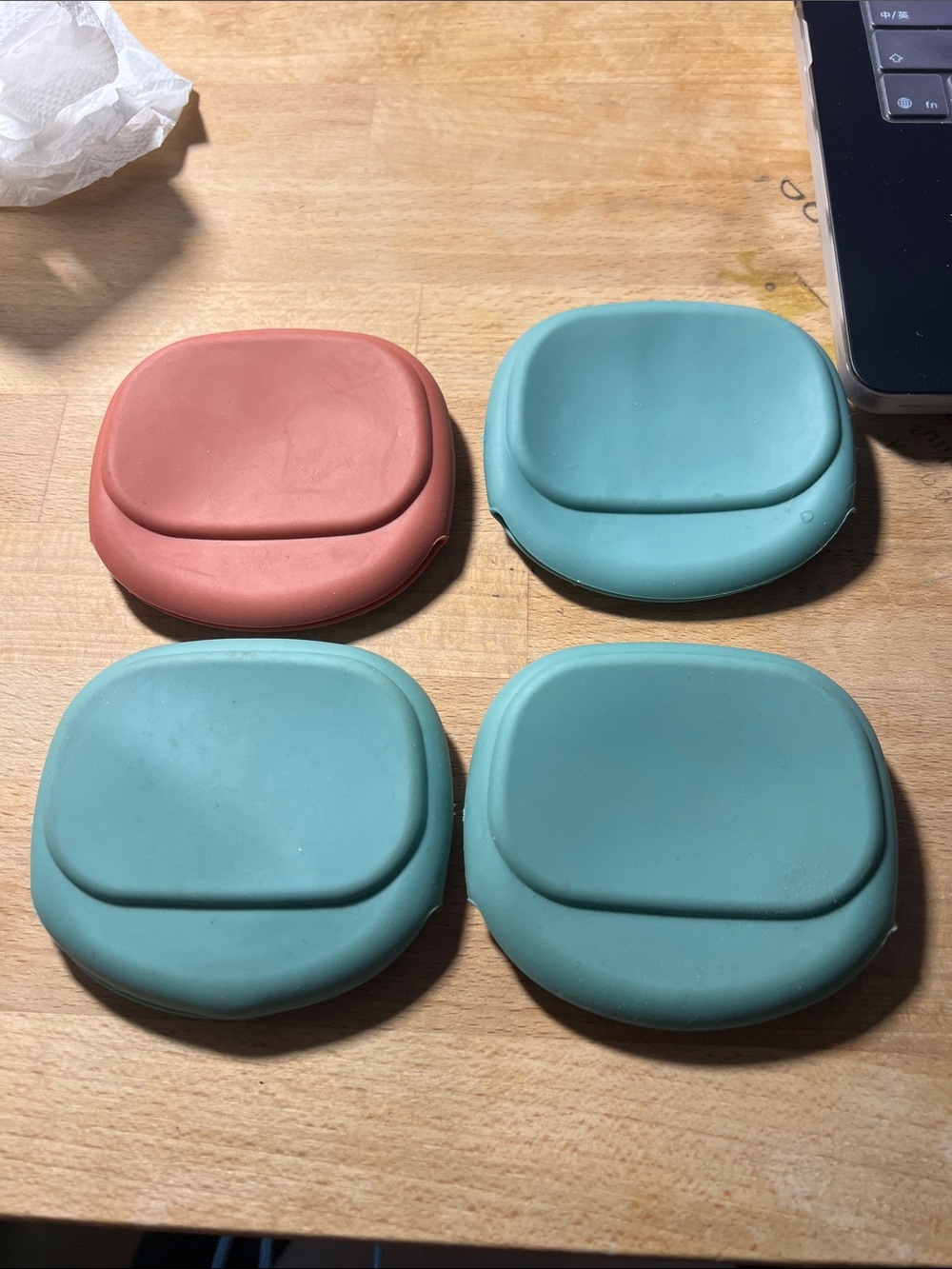 Set of 4 Silicone Pods